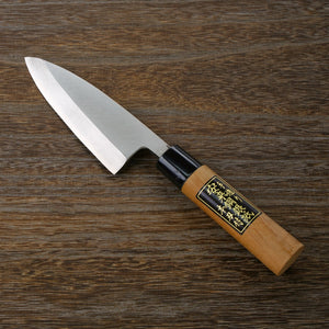 Open image in slideshow, HONMAMON Deba (Butcher Knife) Ginsan Stainless Steel, 135mm~180mm for Left Hander
