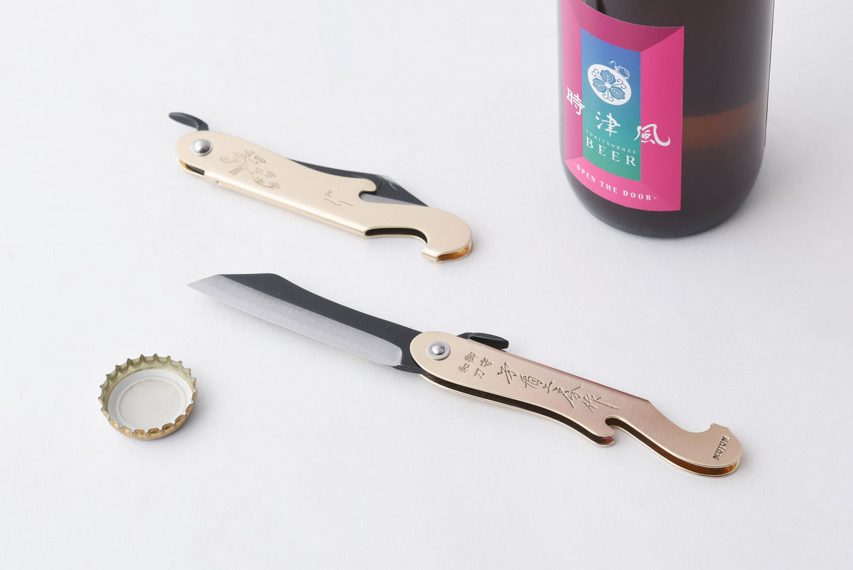 MOUNT FUJI KNIFE” FOLDING KNIFE & BOTTLE OPENER – Honmamon-Japan