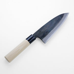 Open image in slideshow, &quot;AZUMASYUSAKU&quot; Deba Kurouchi (Butcher Knife) Shirogami Steel No.1 150mm~180mm
