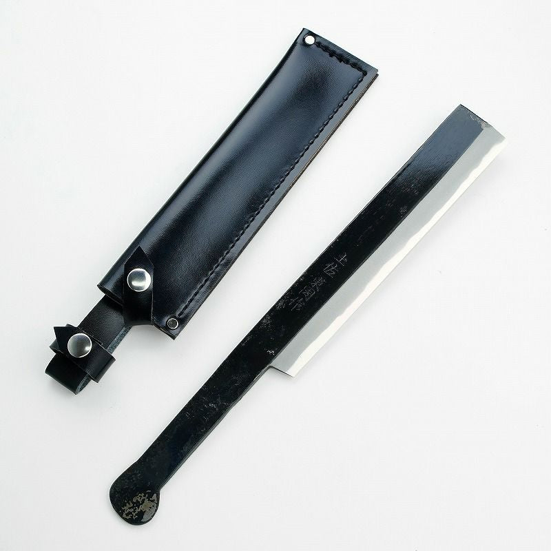 "AZUMASYUSAKU" Hatchet for Bamboo Splitting 180mm Single Edge for Right Hander with Case