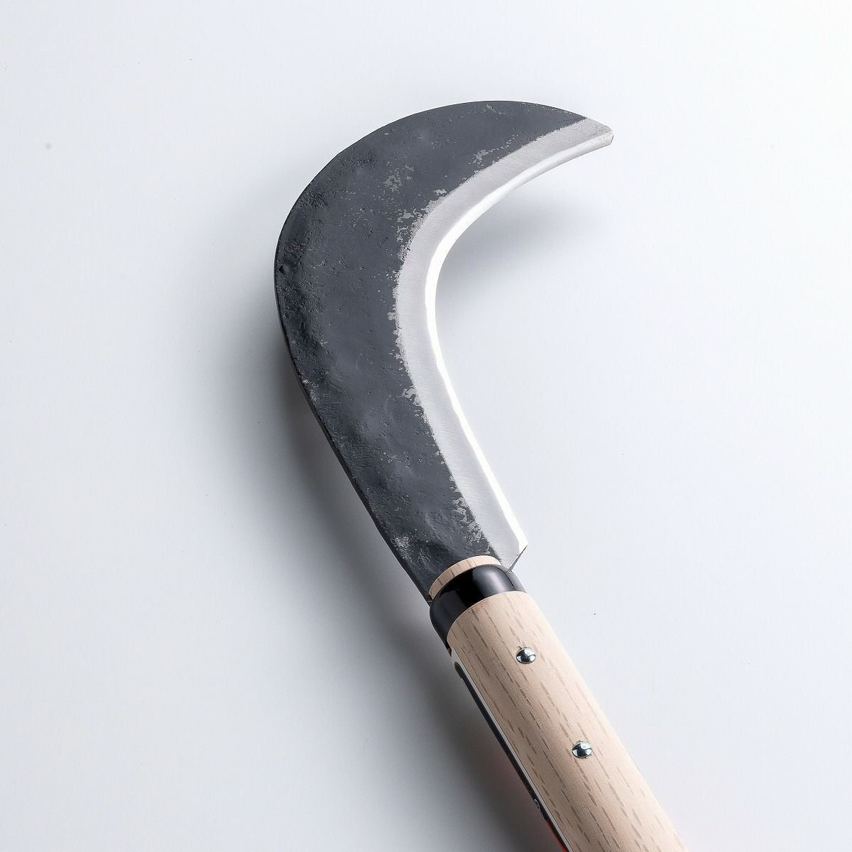 "OJIKA" Sickle 14.2" Aogami Steel Japanese Forestry Tools Double Bevel