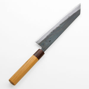 "MOTOKANE" Kiritsuke Gyuto Kurouchi (Chef's Knife) Aogami no.1 Steel, Zelkova Handle, 210mm
