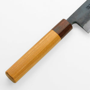 "MOTOKANE" Kiritsuke Gyuto Kurouchi (Chef's Knife) Aogami no.1 Steel, Zelkova Handle, 210mm