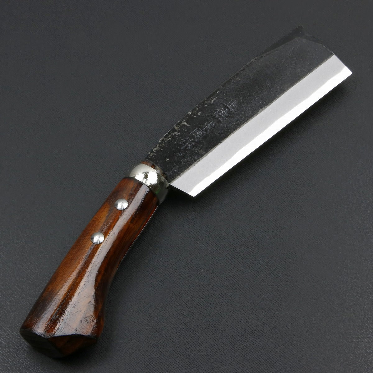 AZUMASYUSAKU” Japanese Hatchet / Machete KUROUCHI SHIROGAMI Steel
