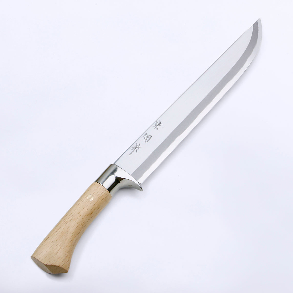 "AZUMASYUSAKU" Polished Japanese Hunting Knife Aogami Steel no.2, 240mm~300mm Long length Outdoor knife