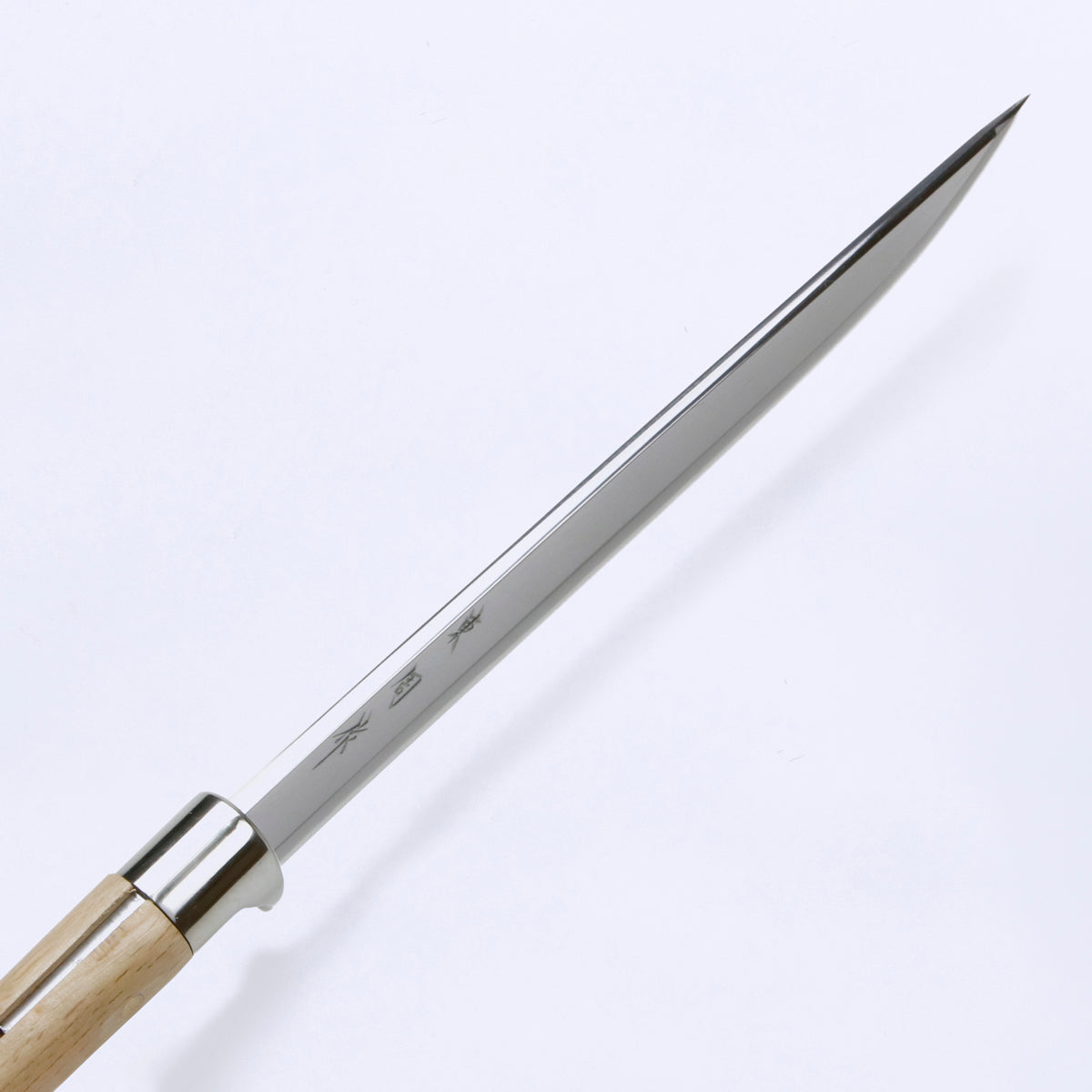 "AZUMASYUSAKU" Polished Japanese Hunting Knife Aogami Steel no.2, 240mm~300mm Long length Outdoor knife