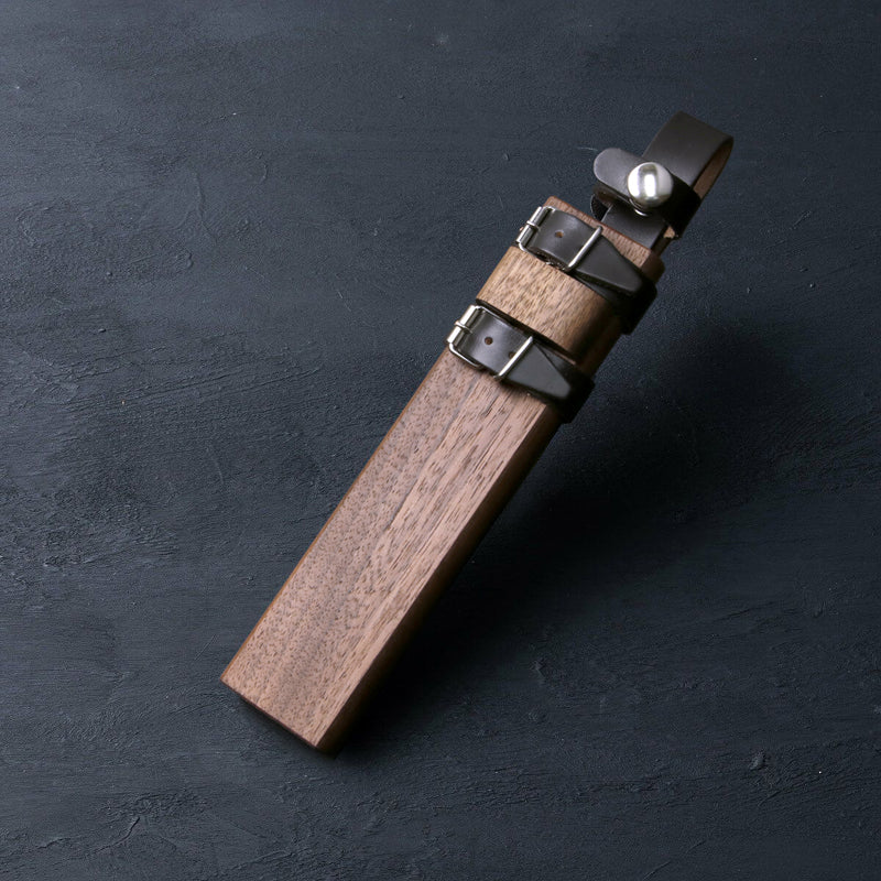 "AZUMASYUSAKU" TOSA KUROUCHI Japanese Hunting Knife RANBA (Wave Edge) Aogami Steel, 180mm~210mm