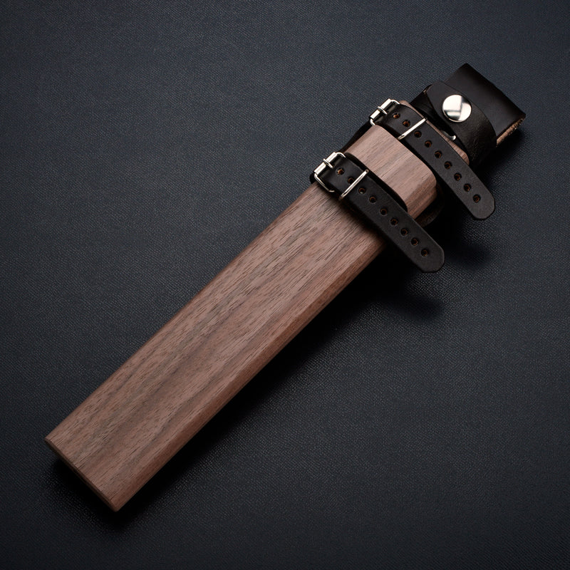 "AZUMASYUSAKU" TOSA KUROUCHI Japanese Hunting Knife RANBA (Wave Edge) Aogami Steel, 180mm~210mm