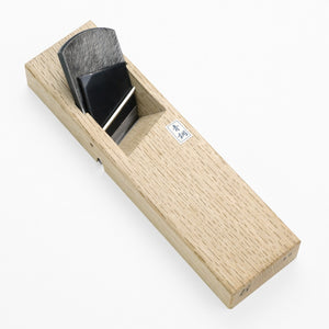Open image in slideshow, HAKURYUSAI Rabbet Planes (Right) Blue Paper no.1 Kamaji White Oak 210mm Base, 36mm, 42mm
