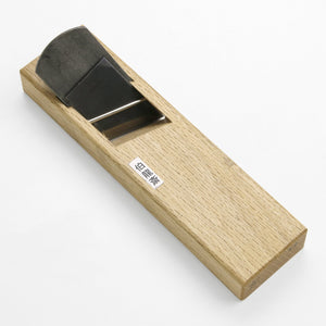 Open image in slideshow, HAKURYUSAI Rabbet Planes (Left) Blue Paper no.1 Kamaji White Oak 210mm Base, 36mm, 42mm
