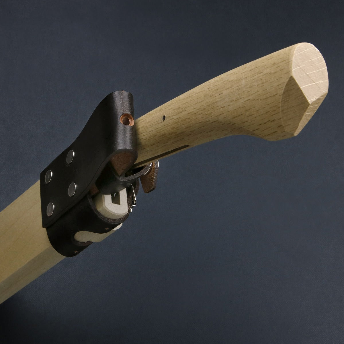HONMAMON "AZUMASYUSAKU" Polished Hatchet / Machete Aogami Steel No. 2 Double Edge, 180mm~240mm