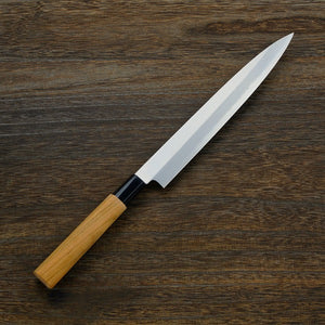 Open image in slideshow, &quot;HONMAMON&quot; Sashimi Knife, Aogami Steel No.2
