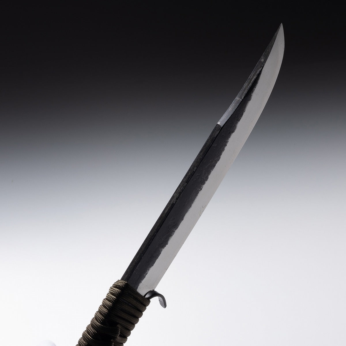 HONMAMON Japanese Hunting knife Aogami Steel, 120mm~210mm Outdoor knife With Synthetic Leather Case