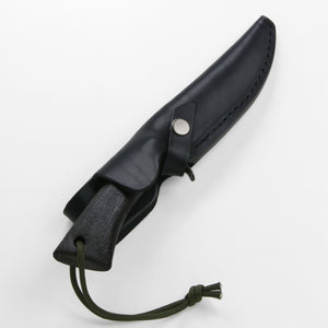 HONMAMON Japanese Hunting knife Aogami Steel Charcoal Oak Handle, 120mm~210mm