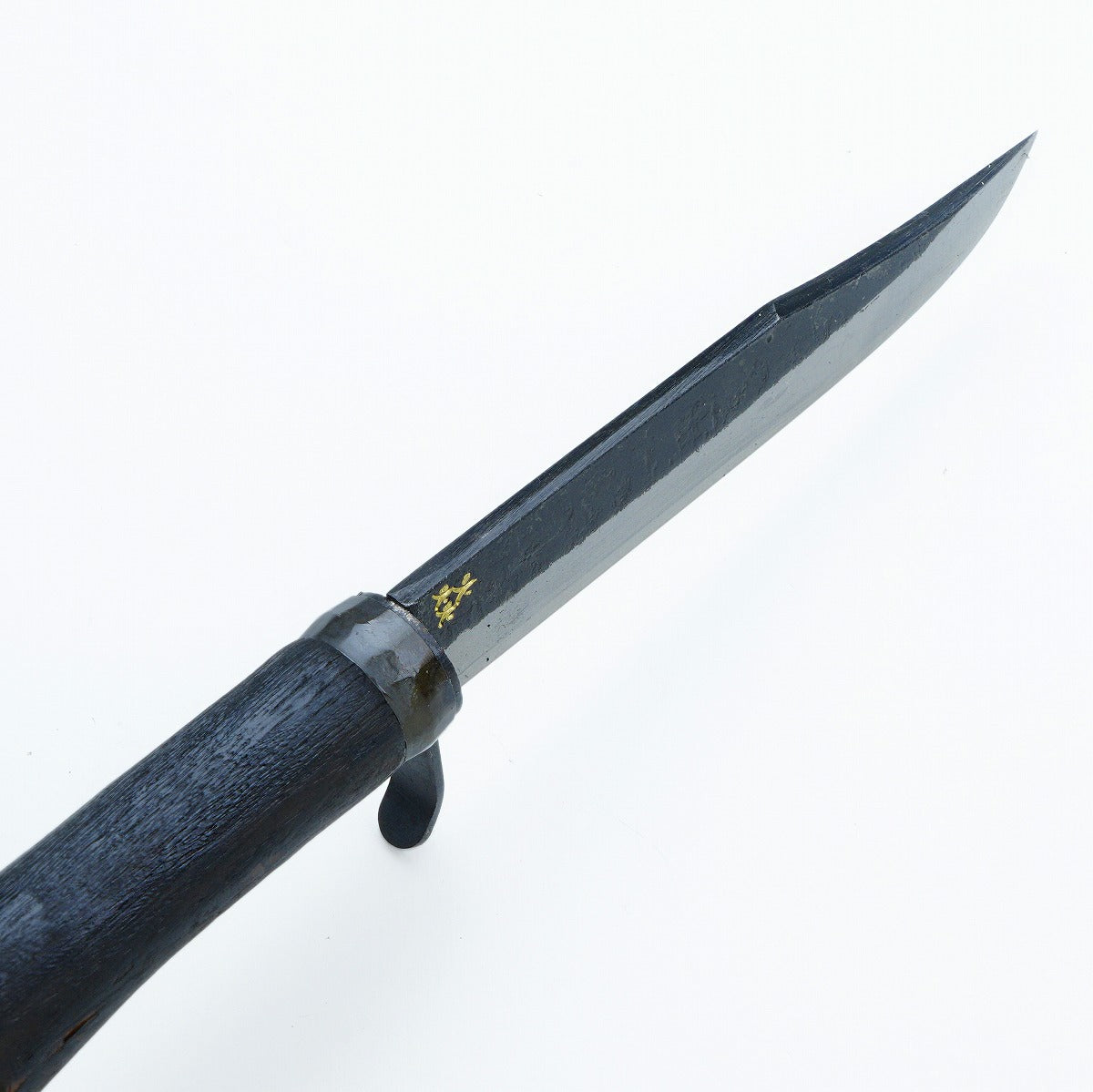 HONMAMON Japanese Hunting knife Aogami Steel Charcoal Oak Handle, 120mm~210mm