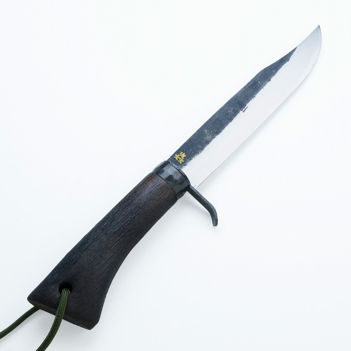 HONMAMON Japanese Hunting knife Aogami Steel Charcoal Oak Handle, 120mm~210mm