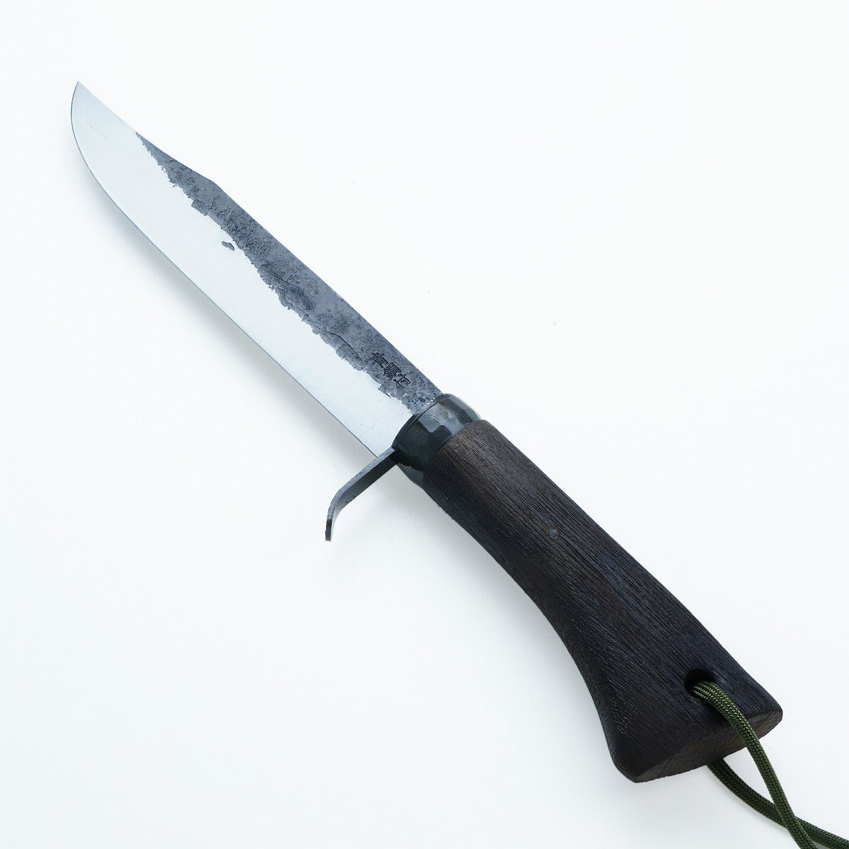 HONMAMON Japanese Hunting knife Aogami Steel Charcoal Oak Handle, 120mm~210mm