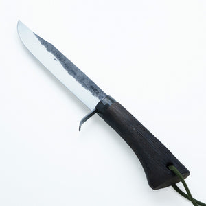 HONMAMON Japanese Hunting knife Aogami Steel Charcoal Oak Handle, 120mm~210mm