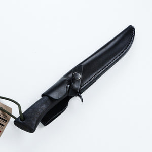 HONMAMON Japanese Hunting knife Aogami Steel Charcoal Oak Handle, 120mm~210mm