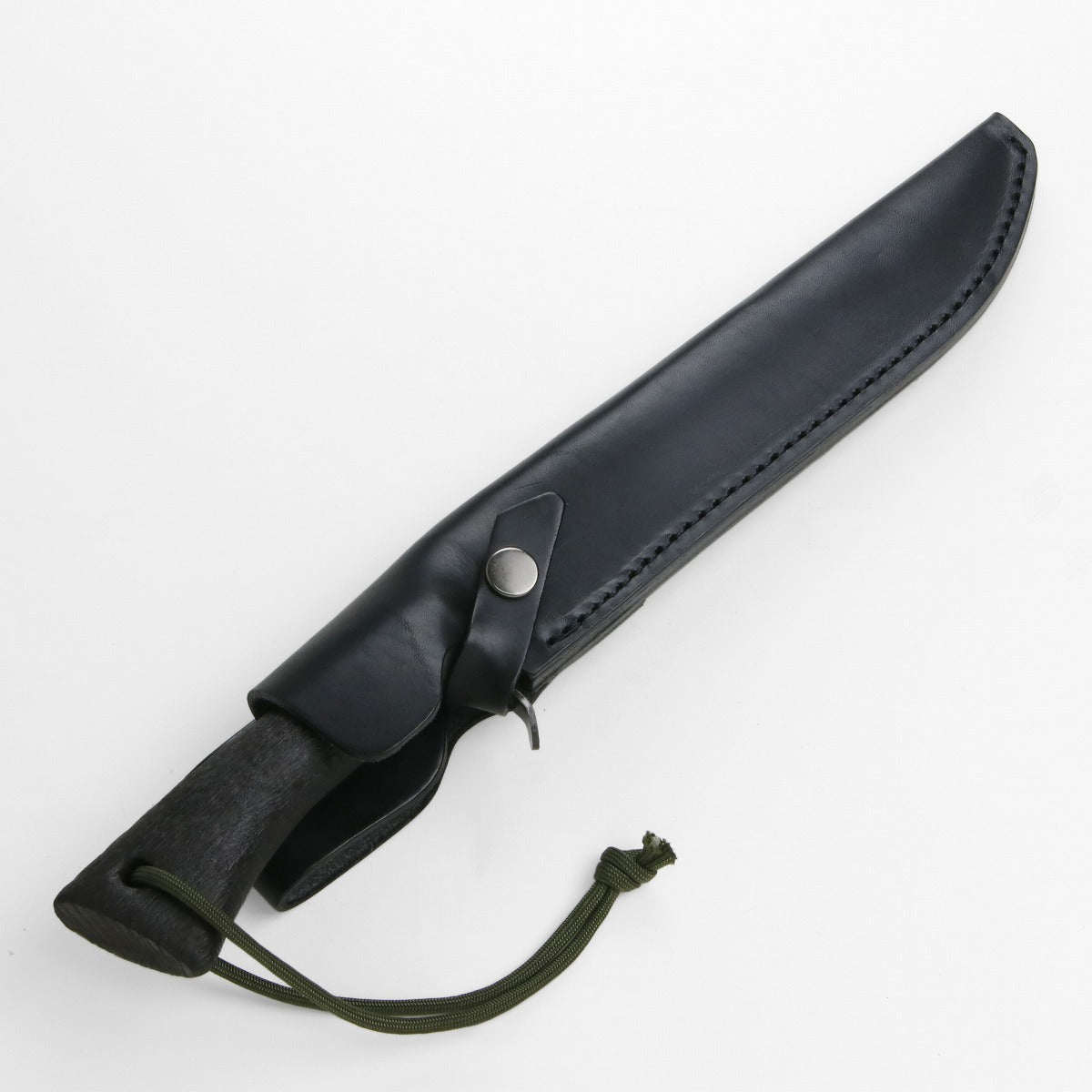 HONMAMON Japanese Hunting knife Aogami Steel Charcoal Oak Handle, 120mm~210mm