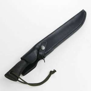 HONMAMON Japanese Hunting knife Aogami Steel Charcoal Oak Handle, 120mm~210mm