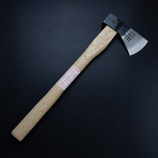 HONMAMON KIUMA Axe 600g Shirogami steel, Oak Handle with simple