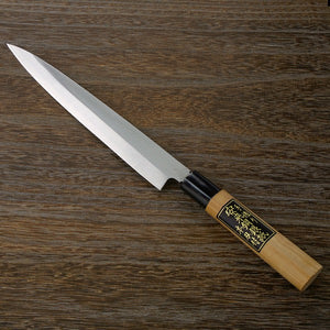 Open image in slideshow, HONMAMON Yanagiba (Sashimi Knife) Ginsan Stainless Steel, 210mm~270mm for Left Hander
