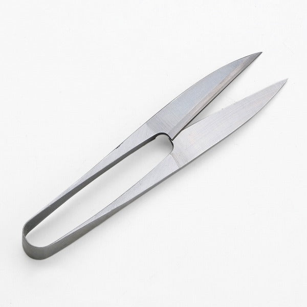 “SUIGETSU” Handmade Japanese Grip Scissors(Nigiri) Aogami Steel Curved Blade, 105-120mm