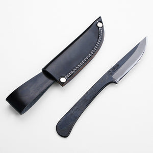 Open image in slideshow, AZUMASYUSAKU Outdoor Knife Aogami steel no.2, 100mm-130mm

