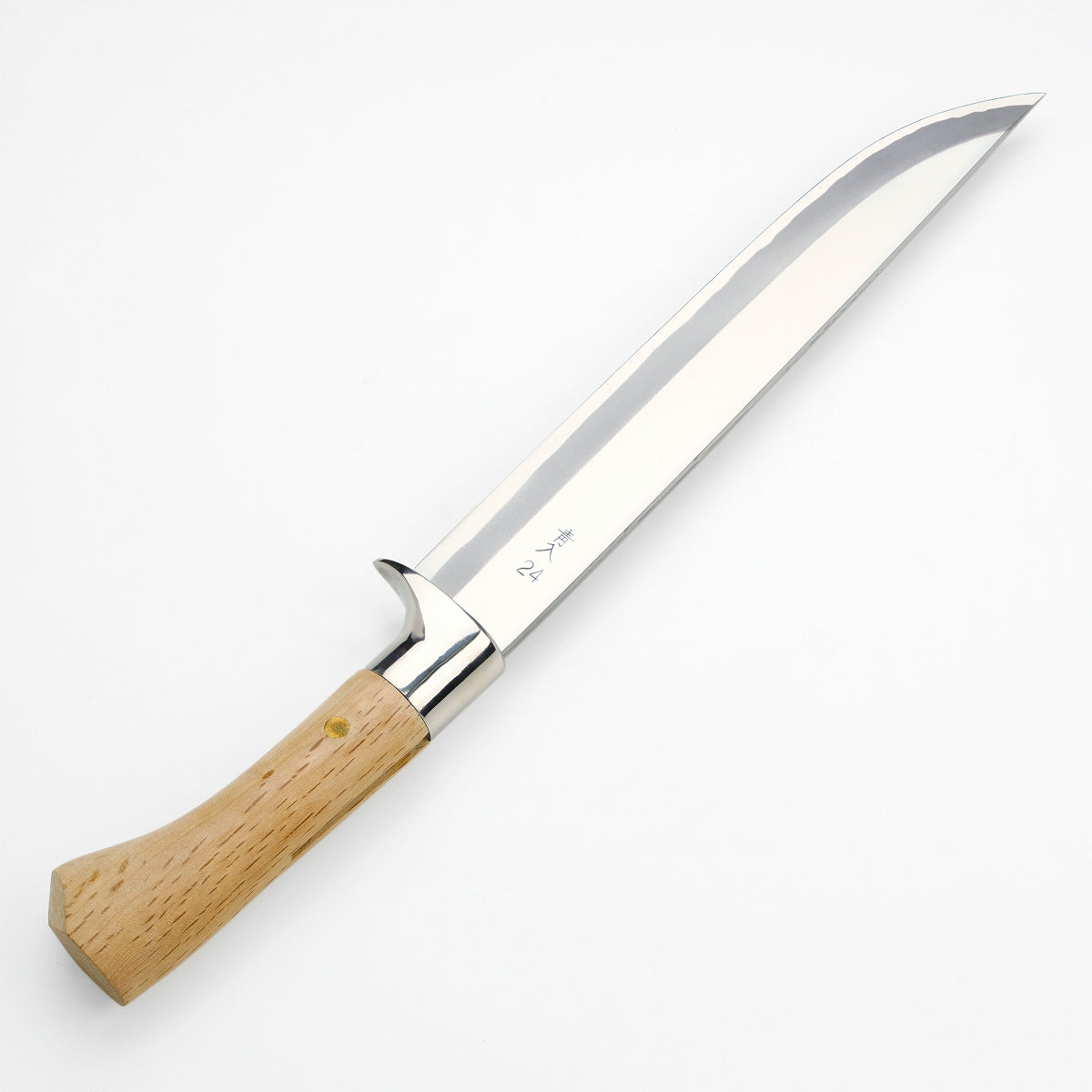 HONMAMON "AZUMASYUSAKU" Hunting Knife with Carving of a Boar 240mm Japanese Outdoor Knife