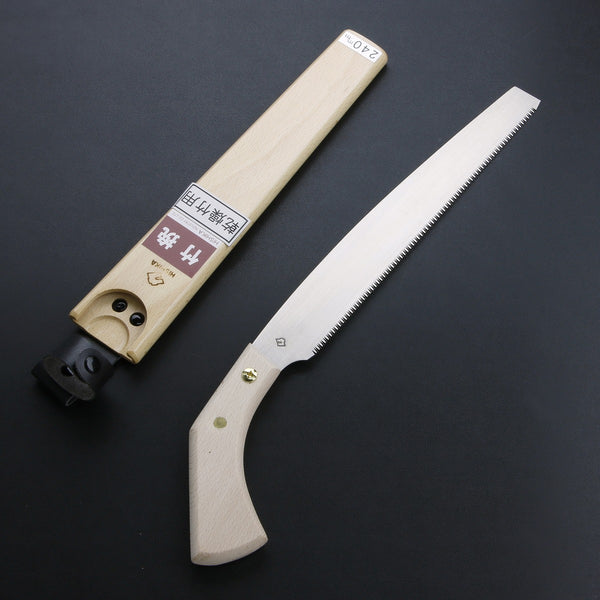 HISHIKA Replaceable Blade Bamboo Saw for Dried Bamboo with sheath