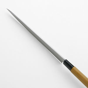 HONMAMON Yanagiba (Sashimi Knife) Shirogami steel No.2, 180mm~240mm for Left Hander