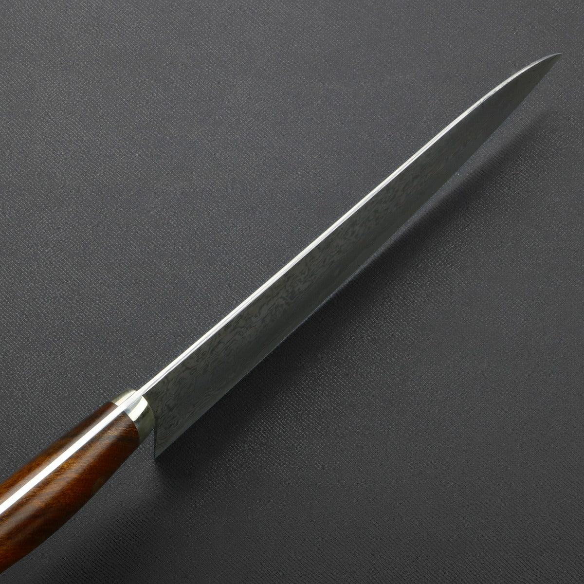 "SHIGEKI TANAKA" Gyuto (Chef's Knife) Powdered HSS R2 Damascus with Ironwood Handle, 210mm