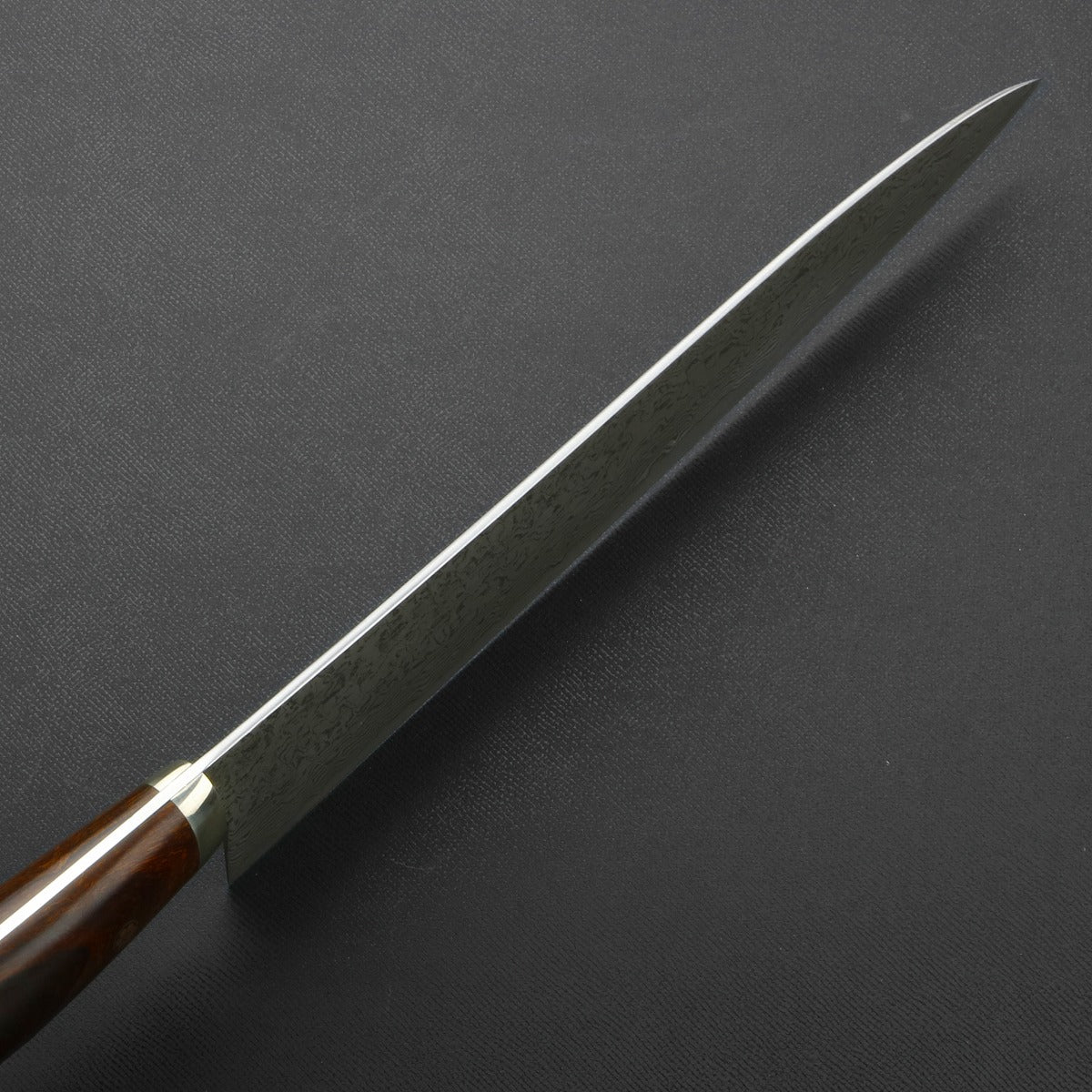 "SHIGEKI TANAKA" Gyuto (Chef's Knife) Powdered HSS R2 Damascus with Ironwood Handle, 240mm