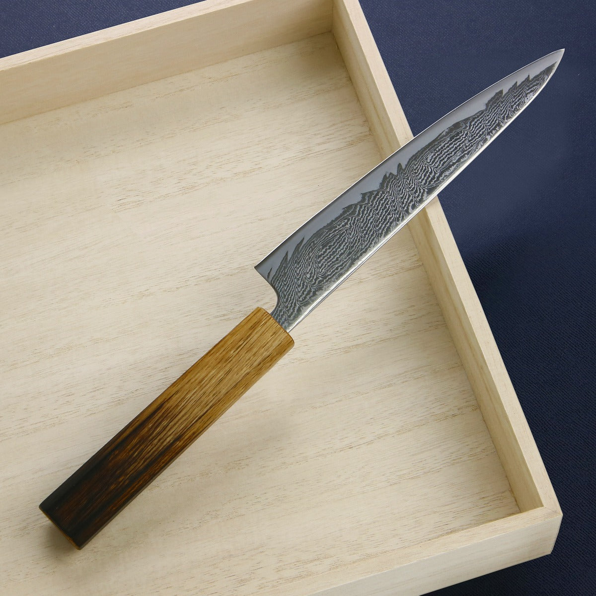 ”SHIGEKATSU” Gyuto knife AUS10 Uzumaki pattern with Angin handle, 210mm