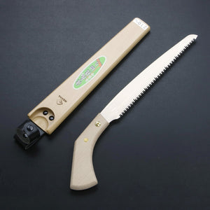 Open image in slideshow, HISHIKA Cutting Overgrown Branches Pruning Saw with sheath 210mm-270mm
