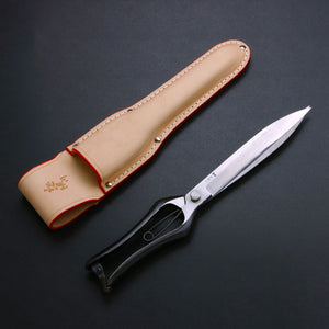 Open image in slideshow, &quot;HANAKUMAGAWA&quot; One Hand Pruning Shears &amp; Leather Case, 320mm

