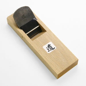 Open image in slideshow, &quot;MICHI&quot; Large Hand Plane special carbon steel white oak base 70mm
