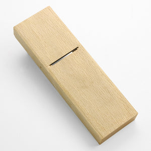 "MICHI" Large Hand Plane special carbon steel white oak base 70mm