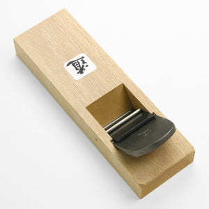 "MICHI" Large Hand Plane special carbon steel white oak base 70mm