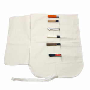 Open image in slideshow, HONMAMON Portable Knife Roll Bag With 4 Slots／6 Slots
