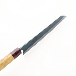 "MOTOKANE" Kiritsuke Gyuto Kurouchi (Chef's Knife) Aogami no.1 Steel, Zelkova Handle, 240mm