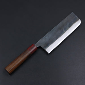 Open image in slideshow, &quot;MOTOKANE&quot; Nakiri (Vegetable Knife) Aogami Super Steel, 165mm
