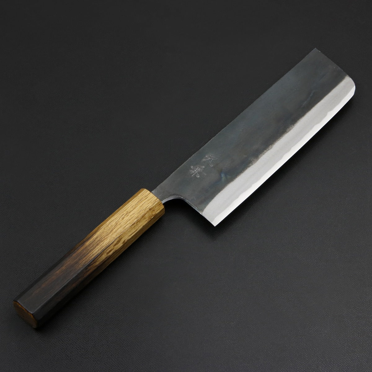 "MOTOKANE" Nakiri (Vegetable Knife) Aogami Super Steel, White Oak Handle, 165mm