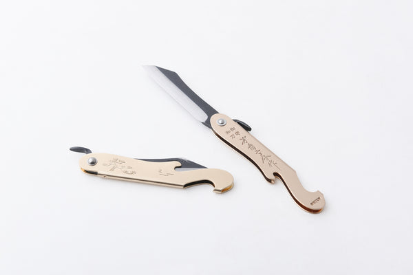 MOUNT FUJI KNIFE” FOLDING KNIFE & BOTTLE OPENER – Honmamon-Japan