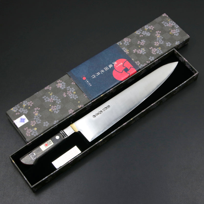"MUSASHIKUNI KOUGETSU" Gyuto (Chef's Knife) Mono-Steel made of SK Materials, 300mm