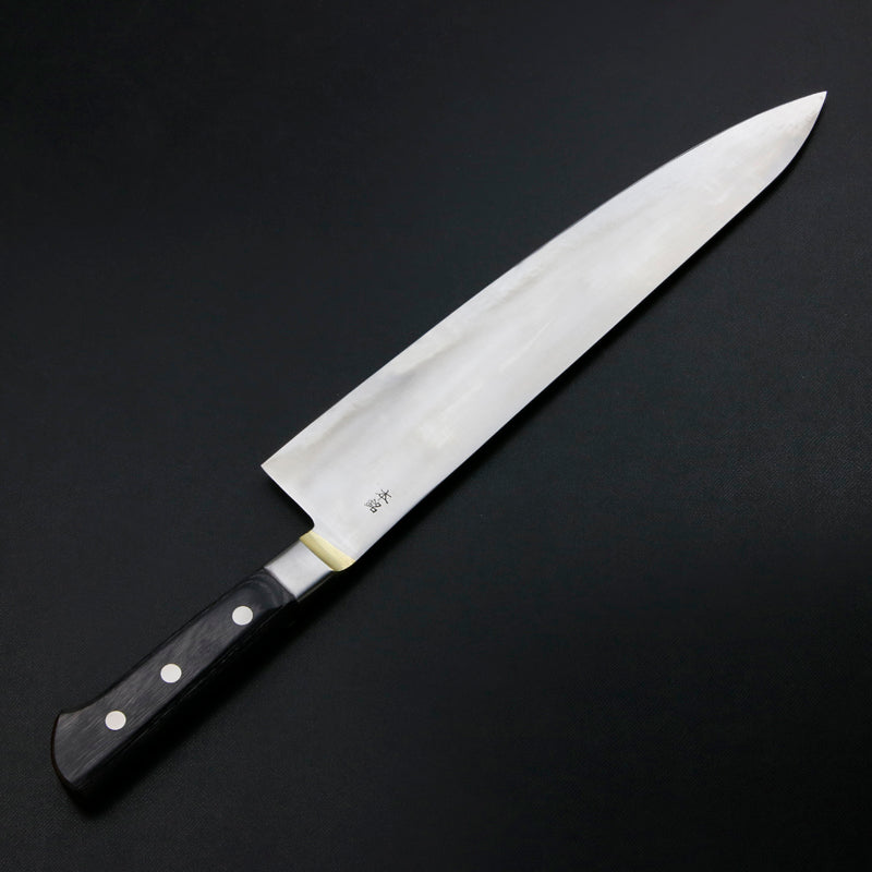 "MUSASHIKUNI KOUGETSU" Gyuto (Chef's Knife) Mono-Steel made of SK Materials, 300mm