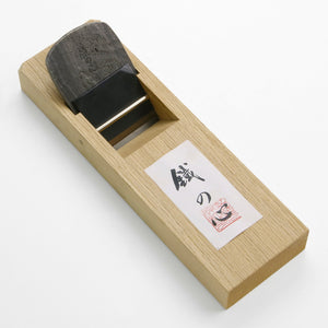 Open image in slideshow, &quot;TETSUNO-KOKORO&quot; Small/Large Hand Plane Aogami super steel white oak base 42mm-70mm
