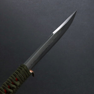 HONMAMON "UNRYU" Japanese Hunting Knife Damascus 10 Layers Aogami Steel, 120mm~210mm Outdoor knife