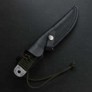 HONMAMON "UNRYU" Japanese Hunting Knife Damascus 10 Layers Aogami Steel, 120mm~210mm Outdoor knife